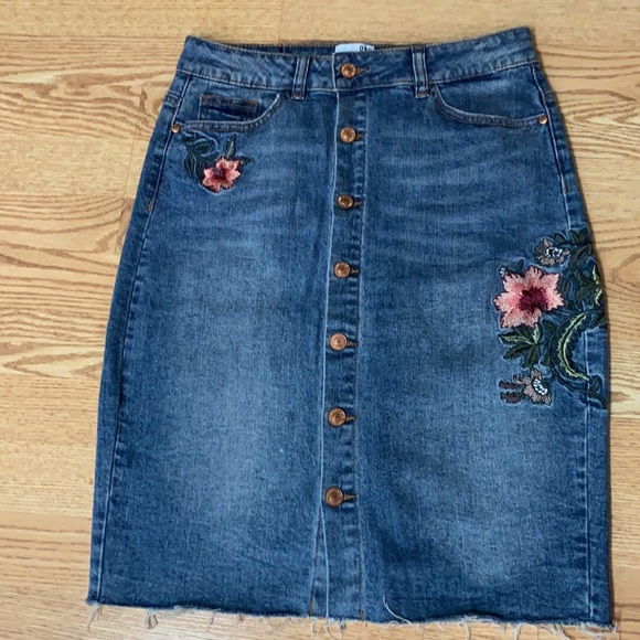 M midi jean skirt from one fashion by vero moda - Picture 4 of 6